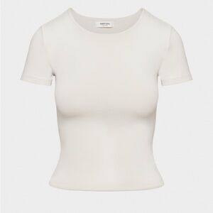 Aritzia Contour Tshirt White